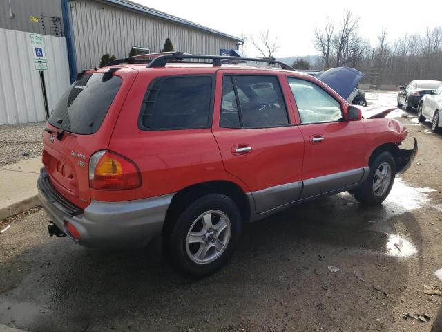 KM8SC73E23U466084 - 2003 HYUNDAI SANTA FE GLS RED photo 3