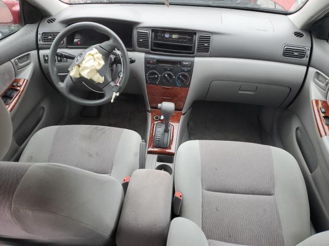 1NXBR32E68Z950811 - 2008 TOYOTA COROLLA CE RED photo 8