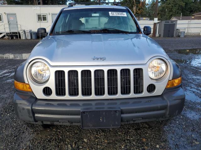 1J8GL48K97W536058 - 2007 JEEP LIBERTY SPORT ვერცხლისფერი ფოტო 5