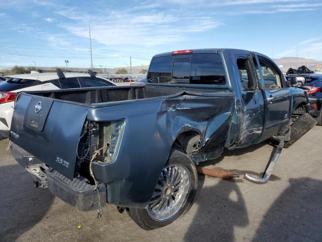 1N6AA06A64N552741 - 2004 NISSAN TITAN XE GREEN photo 3