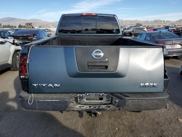 1N6AA06A64N552741 - 2004 NISSAN TITAN XE GREEN photo 6