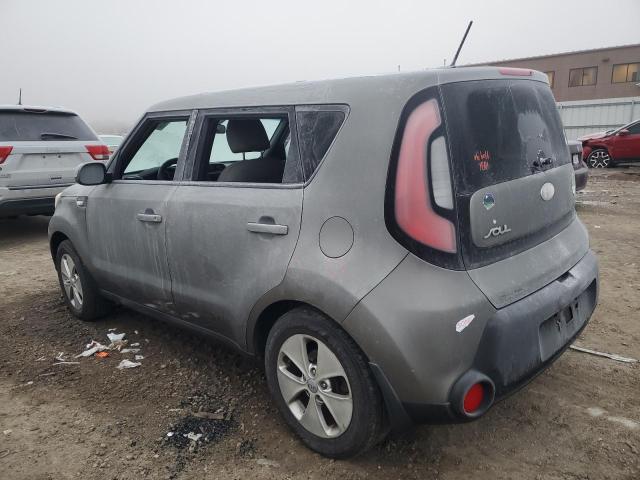 KNDJN2A23E7065747 - 2014 KIA SOUL GRAY photo 2