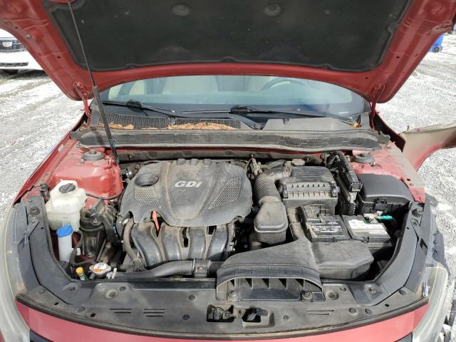 5XXGM4A79FG505922 - 2015 KIA OPTIMA LX 勃艮第红 照片 11