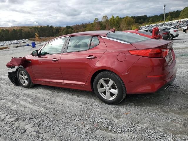 5XXGM4A79FG505922 - 2015 KIA OPTIMA LX 勃艮第红 照片 2