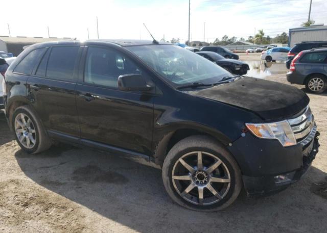 2FMDK48C79BA55943 - 2009 FORD EDGE SEL BLACK photo 4