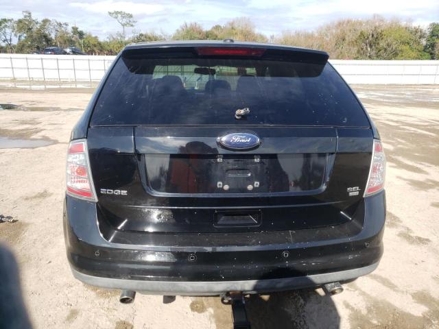 2FMDK48C79BA55943 - 2009 FORD EDGE SEL BLACK photo 6