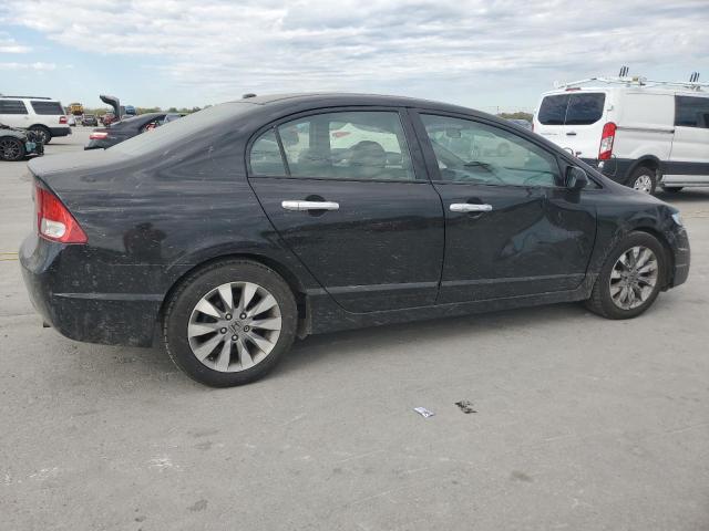 2HGFA1F93BH531003 - 2011 HONDA CIVIC EXL BLACK photo 3