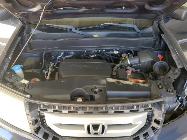 5FNYF4H22BB097317 - 2011 HONDA PILOT LX ლურჯი ფოტო 12