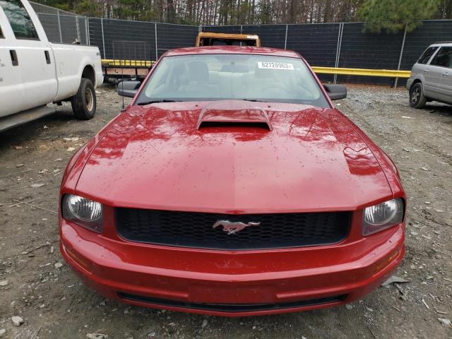 1ZVHT80N295112316 - 2009 FORD MUSTANG SILVER photo 5