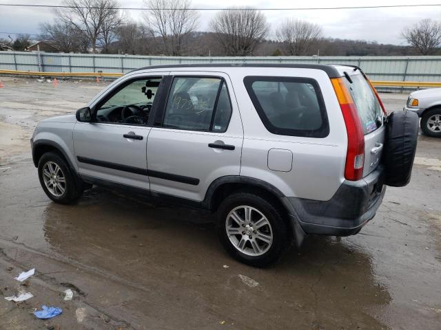 JHLRD68484C009705 - 2004 HONDA CR-V LX SILVER photo 2