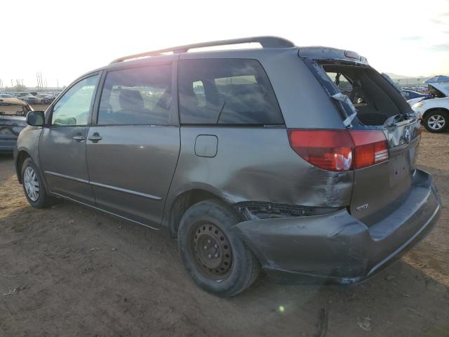 5TDZA23C05S351260 - 2005 TOYOTA SIENNA CE GRAY photo 2