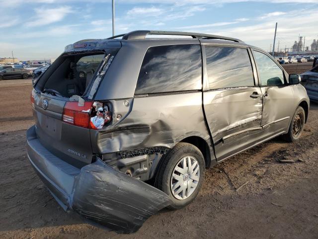 5TDZA23C05S351260 - 2005 TOYOTA SIENNA CE GRAY photo 3