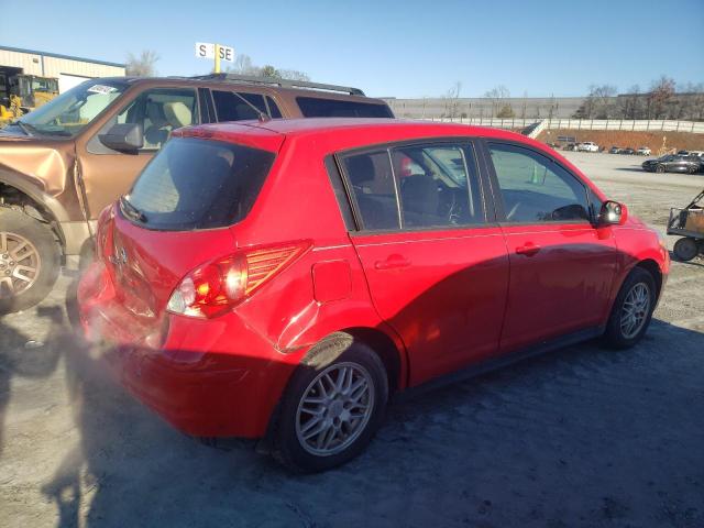 3N1BC1CP1CK228880 - 2012 NISSAN VERSA S RED photo 3