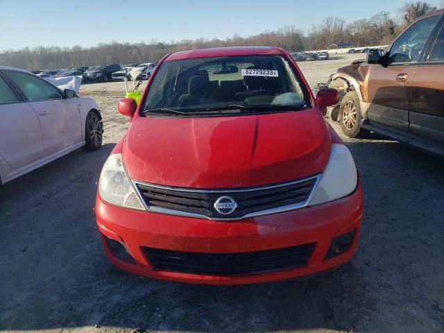 3N1BC1CP1CK228880 - 2012 NISSAN VERSA S RED photo 5