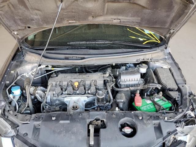 19XFB2F9XEE071601 - 2014 HONDA CIVIC EXL Մոխրագույն լուսանկար 11