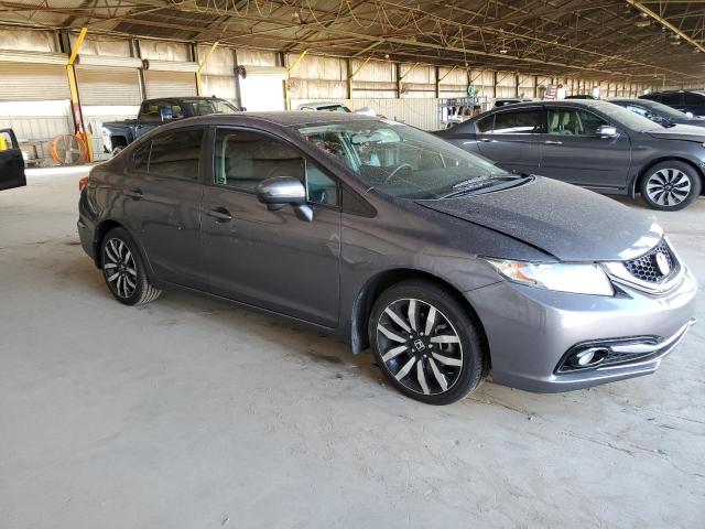 19XFB2F9XEE071601 - 2014 HONDA CIVIC EXL Մոխրագույն լուսանկար 4