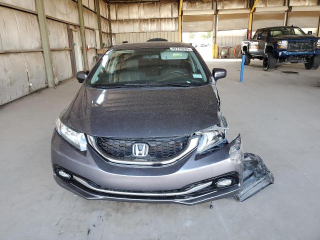 19XFB2F9XEE071601 - 2014 HONDA CIVIC EXL Մոխրագույն լուսանկար 5
