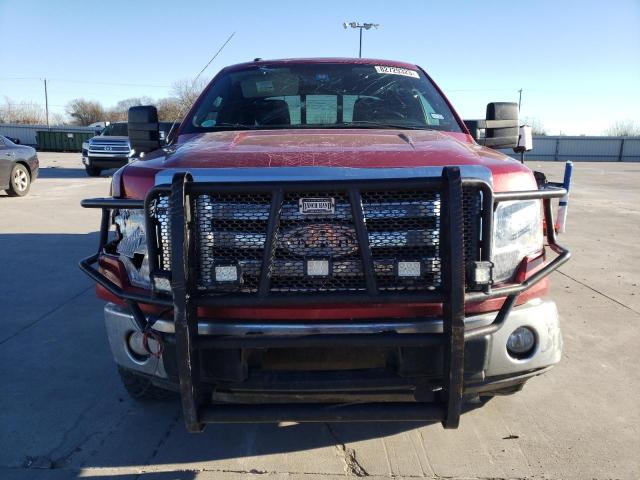 1FTFW1EV1AFB97245 - 2010 FORD F150 SUPERCREW RED photo 5