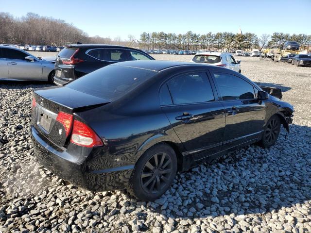 2HGFA1F58BH308520 - 2011 HONDA CIVIC LX BLACK photo 3