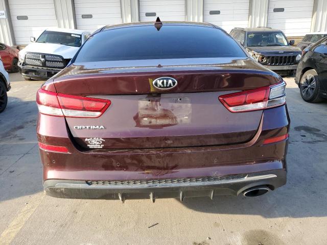 5XXGT4L39KG374739 - 2019 KIA OPTIMA LX BURGUNDY photo 6