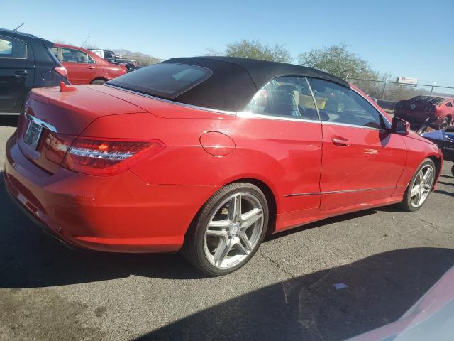 WDDKK7CF8BF119898 - 2011 MERCEDES-BENZ E 550 RED photo 3