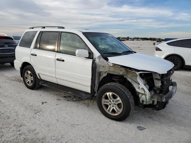 5FNYF18524B002721 - 2004 HONDA PILOT EXL WHITE photo 4