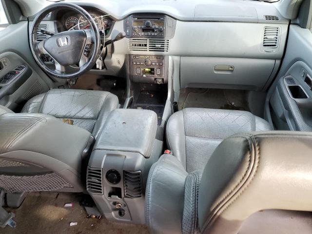 5FNYF18524B002721 - 2004 HONDA PILOT EXL WHITE photo 8