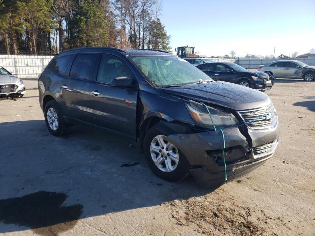 1GNKRFED0DJ106128 - 2013 CHEVROLET TRAVERSE LS BLUE photo 4