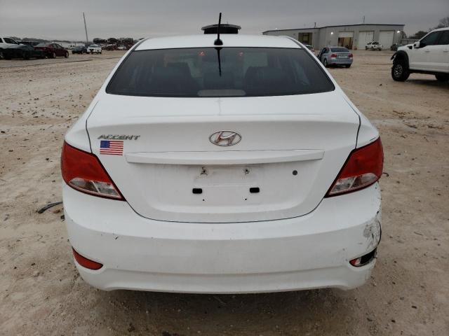 KMHCT4AE0HU345177 - 2017 HYUNDAI ACCENT SE WHITE photo 6