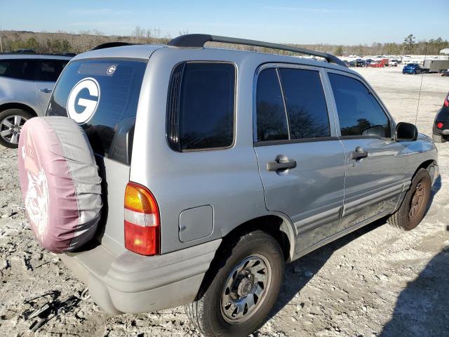 2CNBE13C336952407 - 2003 CHEVROLET TRACKER SILVER photo 3