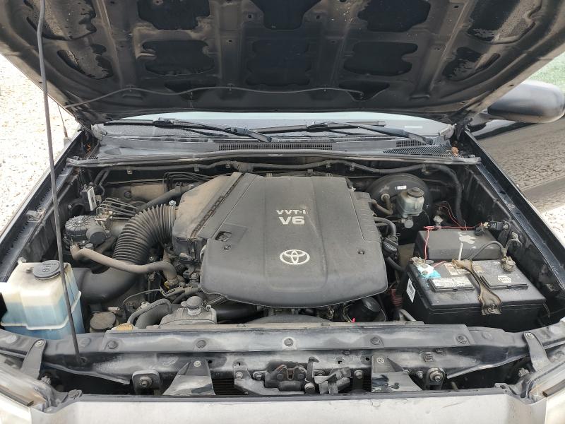 5TFJU4GN4CX025092 - 2012 TOYOTA TACOMA DOUBLE CAB PRERUNNER BLACK photo 11