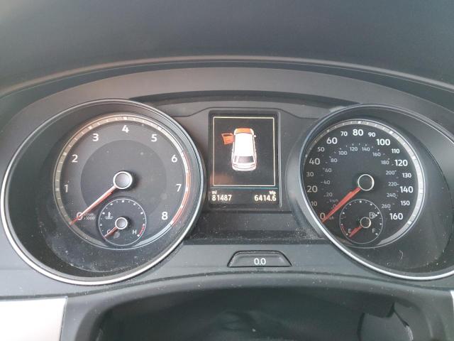 1V2RE2CAXMC212979 - 2021 VOLKSWAGEN ATLAS CROS SE Gris photo 9