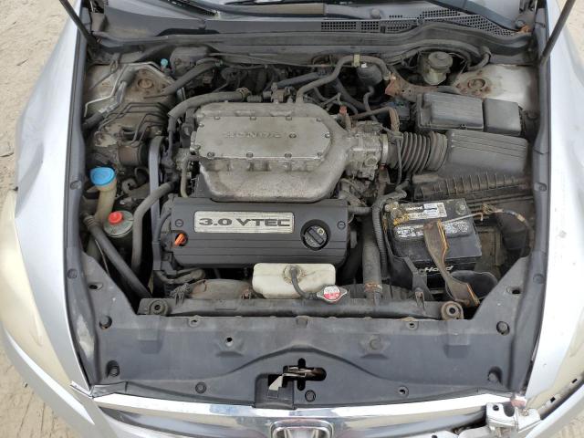 1HGCM66576A012173 - 2006 HONDA ACCORD EX 银色 照片 11