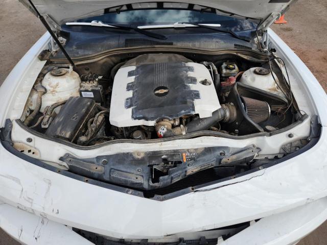 2G1FE1ED9B9201801 - 2011 CHEVROLET CAMARO LS Beyaz fotoğraf 11