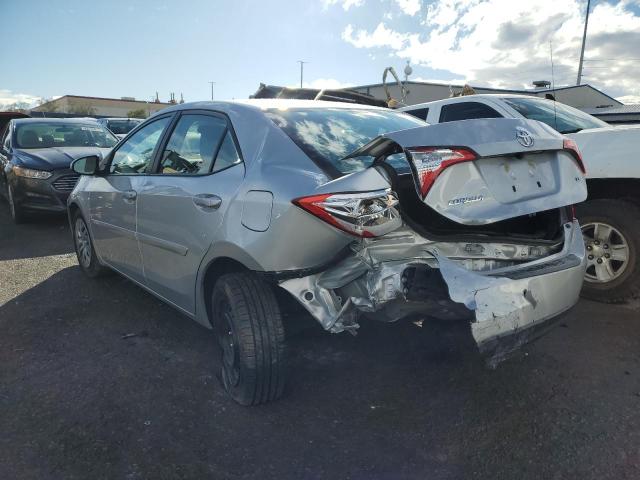 2T1BURHEXHC855372 - 2017 TOYOTA COROLLA L SILVER photo 2