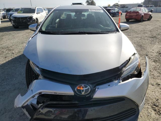 5YFBURHE7KP876445 - 2019 TOYOTA COROLLA L SILVER photo 5
