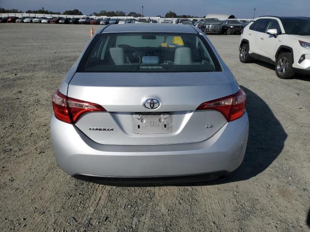 5YFBURHE7KP876445 - 2019 TOYOTA COROLLA L SILVER photo 6