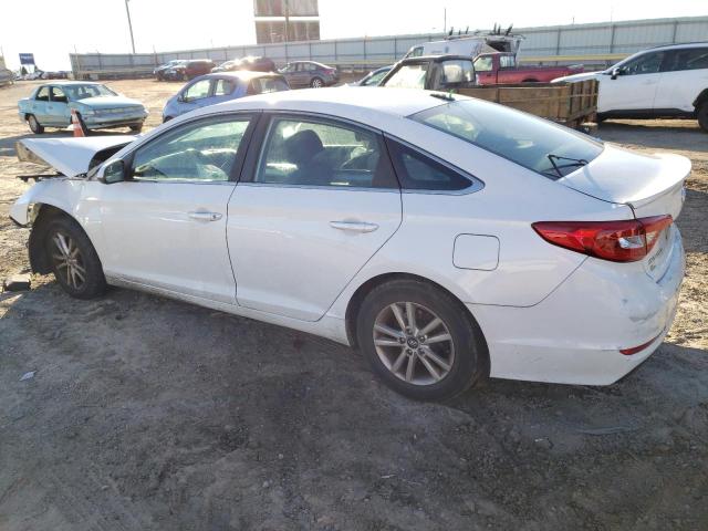 5NPE24AF0GH365169 - 2016 HYUNDAI SONATA SE WHITE photo 2