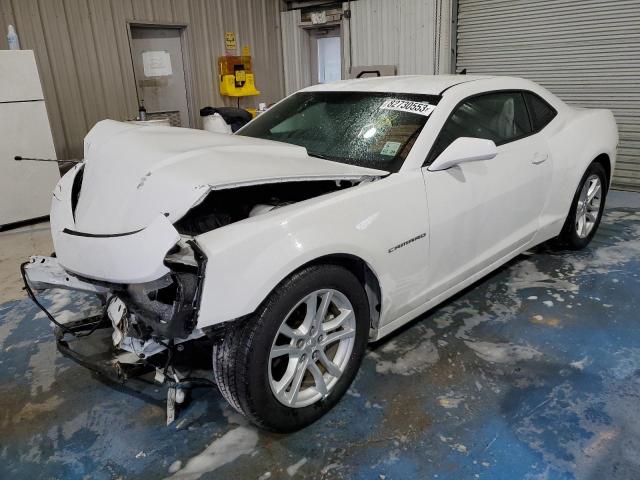 2G1FB1E32F9301468 - 2015 CHEVROLET CAMARO LS WHITE photo 1