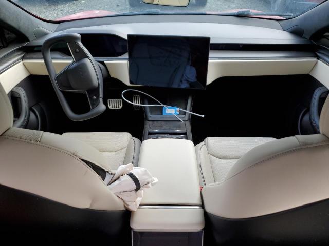 5YJSA1E6XNF496734 - 2022 TESLA MODEL S Qırmızı foto 8