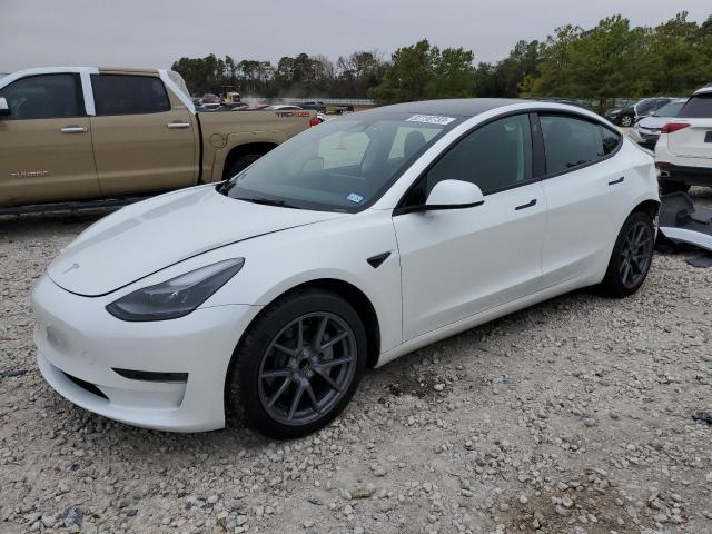 5YJ3E1EA4PF588874 - 2023 TESLA MODEL 3 WHITE photo 1