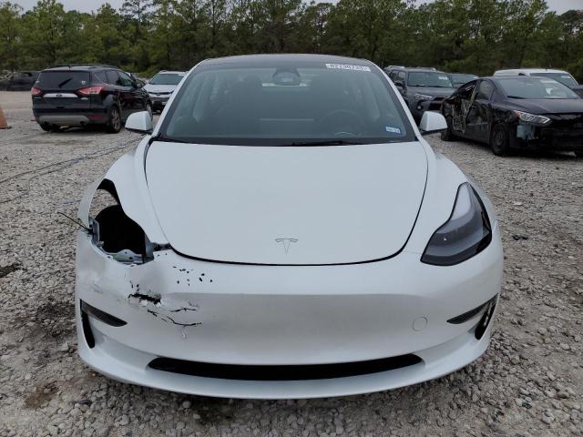 5YJ3E1EA4PF588874 - 2023 TESLA MODEL 3 WHITE photo 5