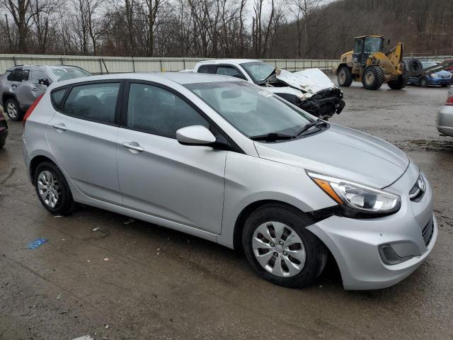 KMHCT5AE5GU242891 - 2016 HYUNDAI ACCENT SE SILVER photo 4