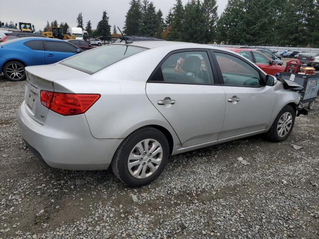 KNAFU4A24A5249537 - 2010 KIA FORTE EX ვერცხლისფერი ფოტო 3