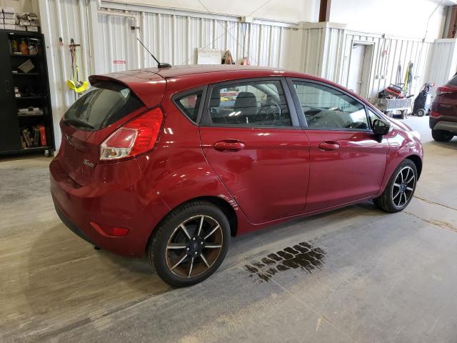 3FADP4EJ9GM207893 - 2016 FORD FIESTA SE RED photo 3