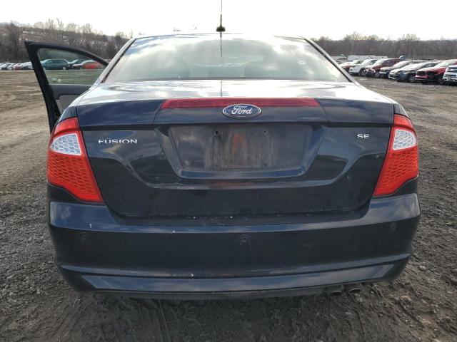 3FAHP0HA8CR167180 - 2012 FORD FUSION SE BLACK photo 6