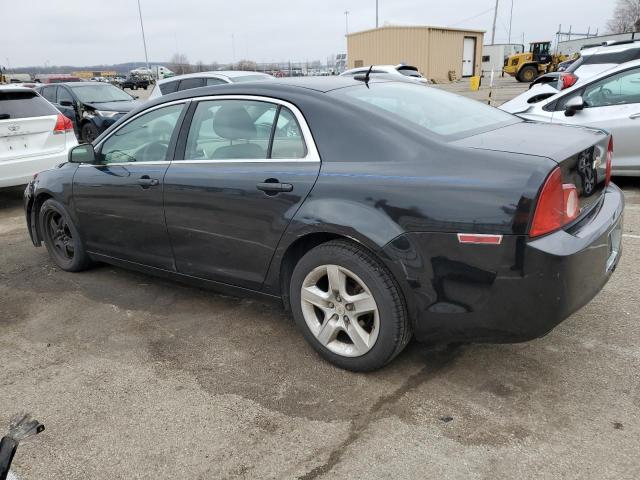 1G1ZB5EB4AF203148 - 2010 CHEVROLET MALIBU LS BLACK photo 2