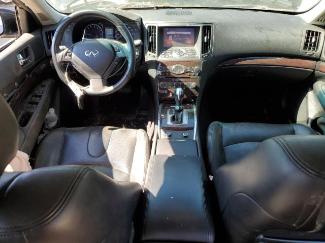 JN1CV6AP1DM714685 - 2013 INFINITI G37 BASE BLACK photo 8