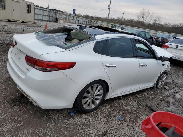 5XXGU4L30GG007197 - 2016 KIA OPTIMA EX WHITE photo 3