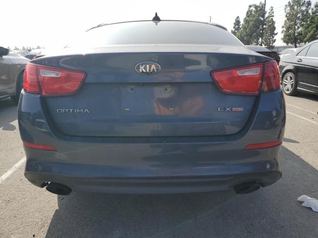 5XXGN4A72FG412964 - 2015 KIA OPTIMA EX BLUE photo 6